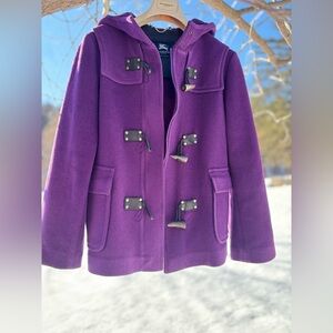 Burberry Royal Purple Spring/ Fall Jacket